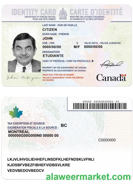 Canada Identity card